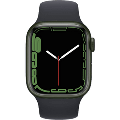 Apple Watch Series 7 Refurbished 45mm Aluminium Green 4G | With Black Sport Band | 1-Year Warranty | Accessories