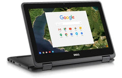 Dell Chromebook 11 3189 | Intel Celeron N3060 | 4 GB | SSD de 32 GB | Pantalla táctil | Convertible 360 grados | Grado B