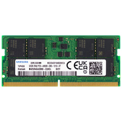 SAMSUNG | 32GB DDR5 PC5-38400 4800MHz SO-DIMM 262-pin 2Rx8 | 1-year Warranty