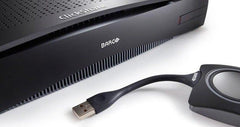 Barco ClickShare CSE-800 | Drahtloses Präsentationssystem | Inklusive 1x ClickShare Button | Konferenzlösung für große Räume