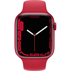 Apple Watch Series 7 41mm Refurbished | Red Aluminium 4G | 1-year Warranty | Accessories