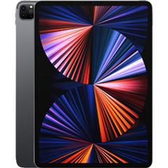 Apple iPad Pro 12.9 inch (2021) 256 GB Refurbished | Black Wifi + 5G | 1-year Warranty | Accessories