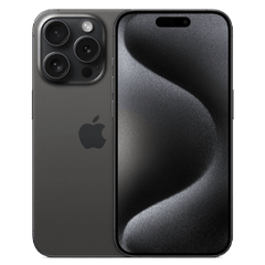 Refurbished iPhone 15 Pro Max 512GB Black | 1-year Warranty | Accessories Included