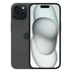iPhone 15 Plus 128GB Refurbished | 1-year Warranty | Accessories | Black