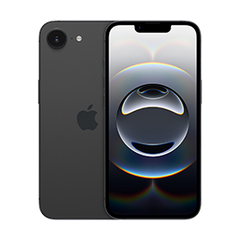 Apple iPhone 16e 128GB Refurbished | Black | 1-year Warranty | Accessories