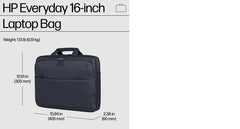HP Evday 16 Odyssey Gray Laptop Bag Refurbished | Notebook Bag | 12M Garantie