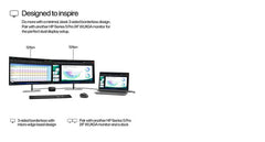HP S5 Pro 524pn Refurbished | 24" IPS WUXGA Monitor | 1920x1200 | HDMI/DP/VESA | 12M Warranty