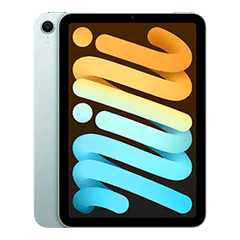 Apple iPad Mini 7 128GB Refurbished | Wifi + 5G (eSIM) | Blauw | 1 jaar Garantie | Accessoires