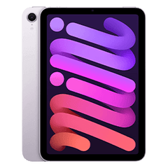 Apple iPad Mini 7 256 GB Refurbished | Purple | Wi-Fi + 5G (eSIM) | 1-year Warranty | Accessories