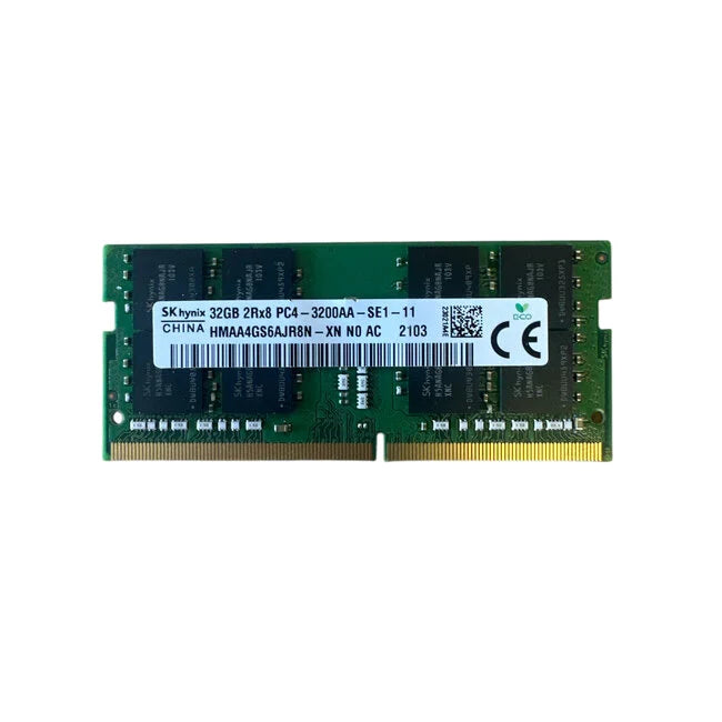 SK HYNIX 32GB DDR4 SO-DIMM | 3200MHz | 260-pin 2Rx8 | 1-Year Warranty