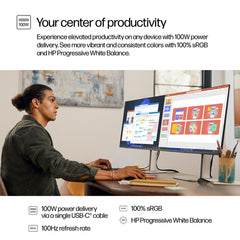 HP S5 Pro 527pu Refurbished | 27" IPS QHD (2560x1440) | USB-C | HDMI | 12M Warranty