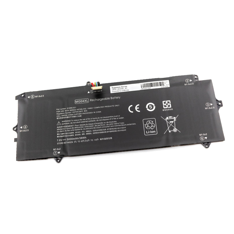 Nuova batteria HP Elite x2 1012 G1 40 Wh (7,7 V)