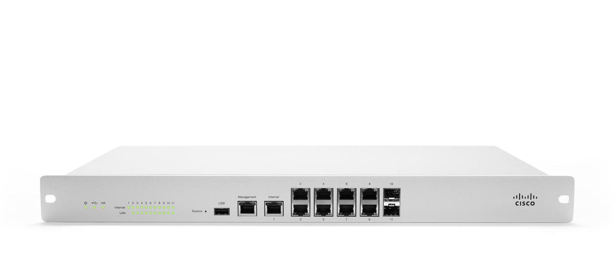 CISCO Meraki MX100 Refurbished | Cloud Managed Router | 12M Warranty