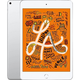 APPLE iPad mini 5 | Refurbished | A12 Bionic 256GB WIFI LTE | 7.9″ Silver | 1 Year Warranty
