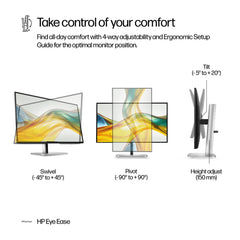HP S5 Pro 527pq Refurbished | 27" IPS QuadHD Monitor | 2560x1440 | HDMI/DP/VESA | 12M Warranty