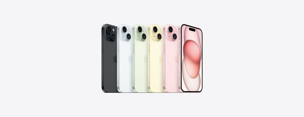 APPLE iPhone 15 128GB 6.1" Black Refurbished | No Accessories | 12M Garantie