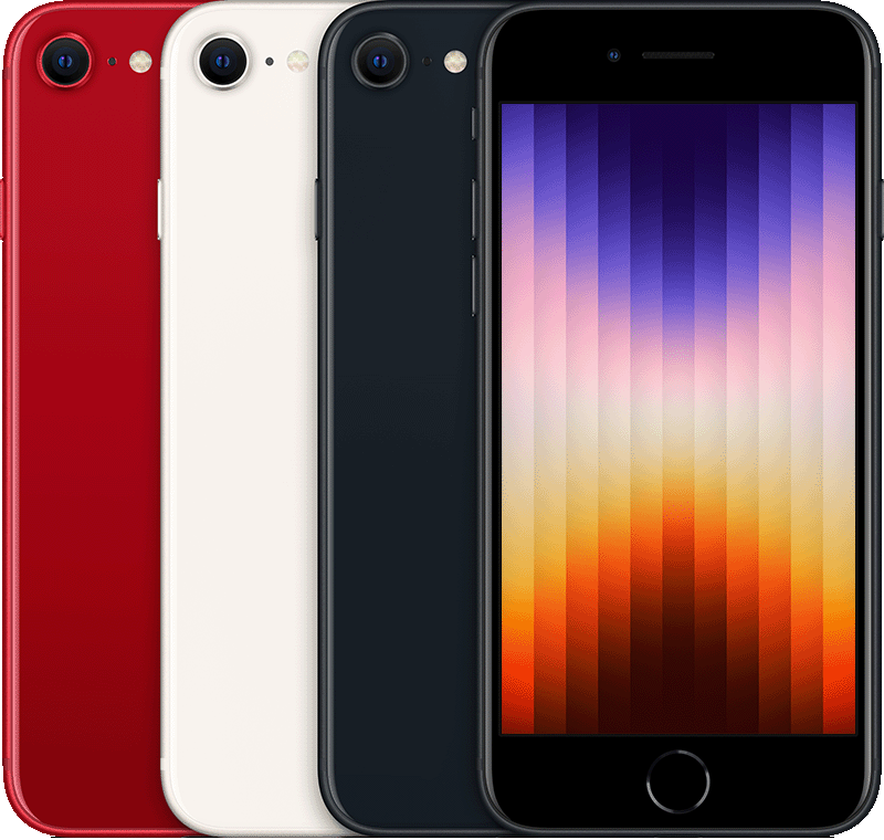 APPLE iPhone SE 3 Refurbished | 128GB | 4.7 inch | Midnight | 12M Garantie