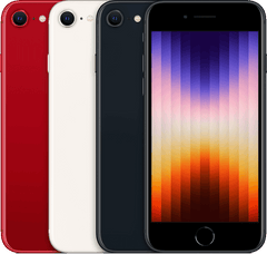 APPLE iPhone SE 3 Refurbished | 128GB | 4.7 inch | Midnight | 12M Garantie