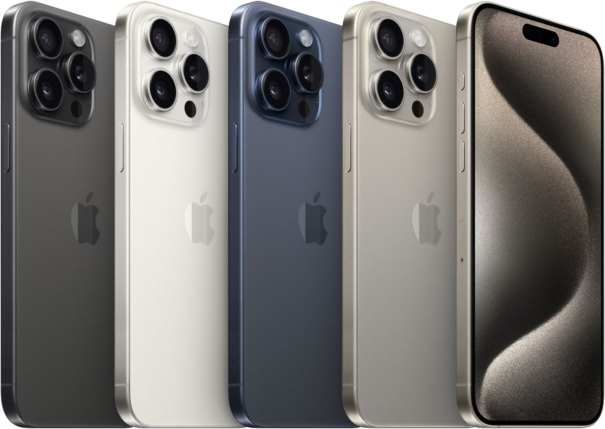 APPLE iPhone 15 Pro Max 256GB Refurbished | 6.7" Natural Titanium | No Accessories | 12M Warranty