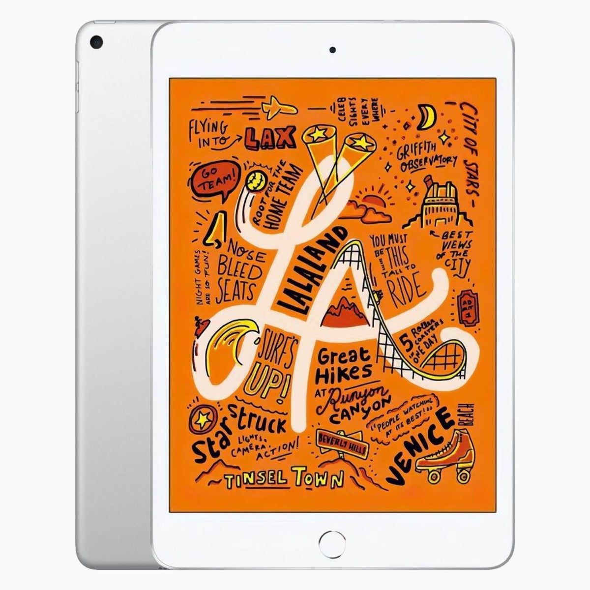 APPLE iPad mini 5 | Refurbished | A12 Bionic 256GB WIFI LTE | 7.9″ Silver | 1 Year Warranty