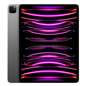 Apple iPad Pro 12.9 Inch (2022) 512GB Refurbished | Wi-Fi + 5G | Space Grey | 1-year Warranty | Accessories