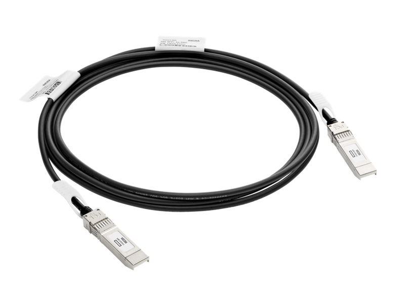 DUTCHFIBER HPE Aruba Compatible DAC 10G 3m Refurbished | 10G SFP to SFP DAC Cable | 12M Warranty